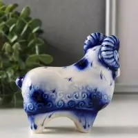 Сувенир "Баран", 9,8см, гжель