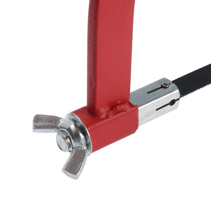 Ножовка по металлу ТУНДРА, деревянная ручка, два угла установки полотна, 300 мм Ножовка по металлу ТУНДРА, деревянная ручка, два угла установки полотна, 300 мм