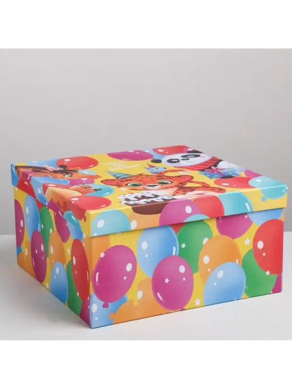 Набор коробок 10 в 1, упаковка подарочная, &laquo;Поздравления&raquo;, 10&times;10&times;6‒28&times;28&times;15 см