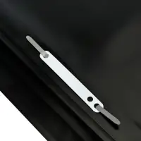 Папка - скоросшиватель Calligrata, А4.160 мкм, чёрная, прозрачный верх