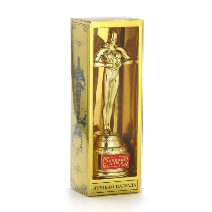 Кубок наградная фигура &laquo;Лучший во всем&raquo;, оскар, пластик, 18 см