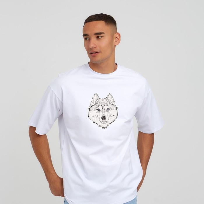 Термотрансфер «Волк», 15,5 × 20 см, цвет чёрный/белый, цена за 1 лист Термотрансфер «Волк», 15,5 × 20 см, цвет чёрный/белый, цена за 1 лист