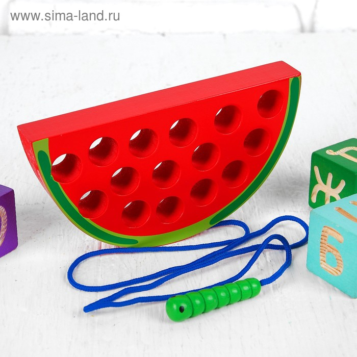 Игрушка развивающая  Игрушка развивающая "Арбуз" 3×18×18 см