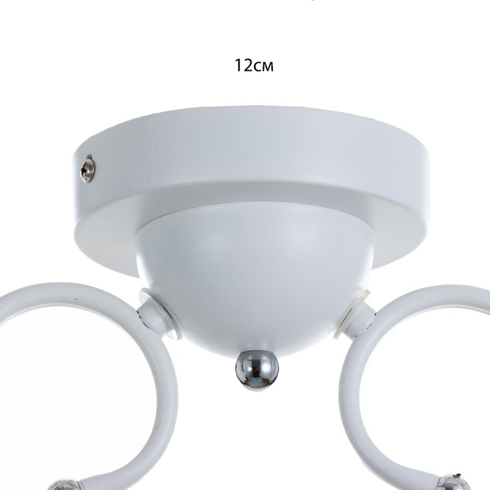 Люстра Люстра " Эмма" 2хЕ27 40Вт белый 51х12х25см BayerLux