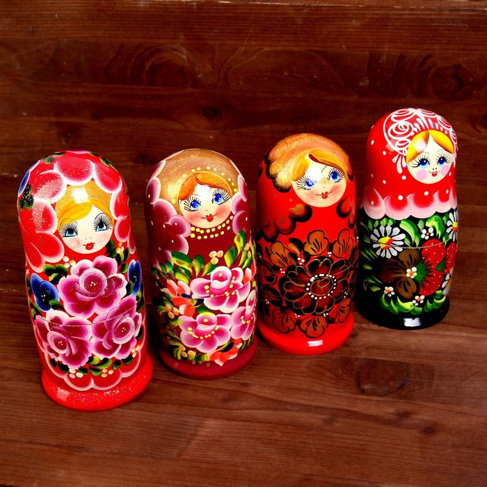 Матрёшка 5 в 1, расписная, МИКС Матрёшка 5 в 1, расписная, МИКС