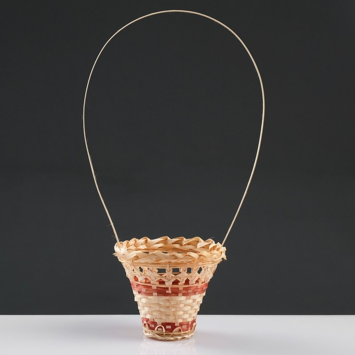 Корзина «Стакан», 12×14 см, бамбук Корзина «Стакан», 12×14 см, бамбук