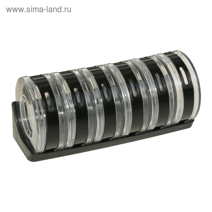 Набор для специй «Цилиндр», 6 шт на подставке, 19×8×9 см Набор для специй «Цилиндр», 6 шт на подставке, 19×8×9 см