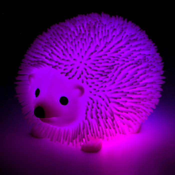 Ёжка «Ёжик» световой, цвета МИКС Ёжка «Ёжик» световой, цвета МИКС