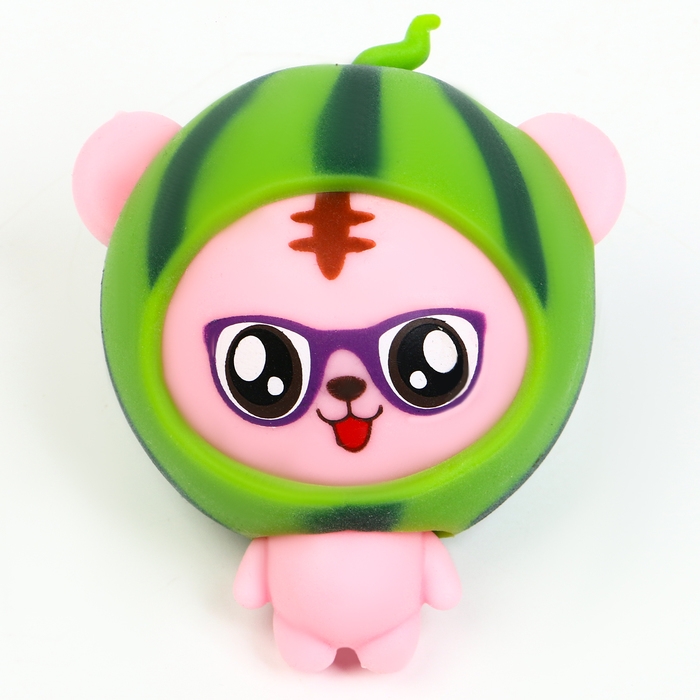 Мялка «Мишка» с пастой, цвета МИКС Мялка «Мишка» с пастой, цвета МИКС