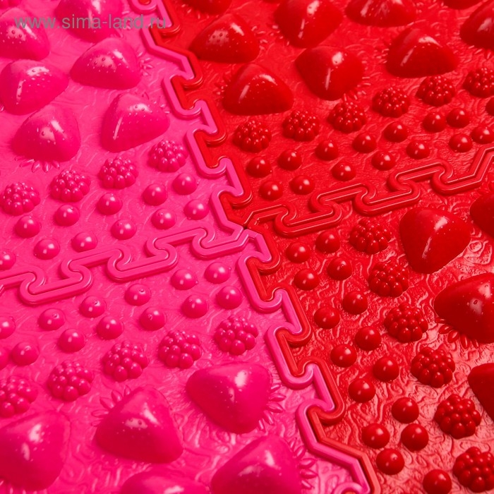 Комплект напольный модульный массажный коврик-пазл ОРТОША «МИКС - 5» (6 пазлов ) Комплект напольный модульный массажный коврик-пазл ОРТОША «МИКС - 5» (6 пазлов )