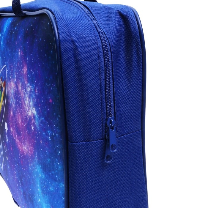 Папка с ручками текстильная А4, 350 х 270 х 100 мм, Calligrata TOP Папка с ручками текстильная А4, 350 х 270 х 100 мм, Calligrata TOP "Ракета"