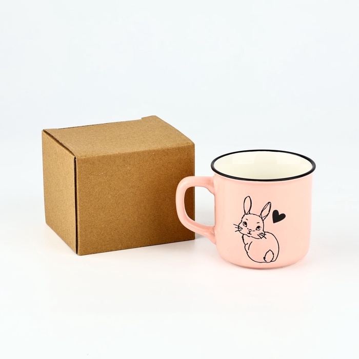 Кружка керамическая «Зайка», 210 мл Кружка керамическая «Зайка», 210 мл