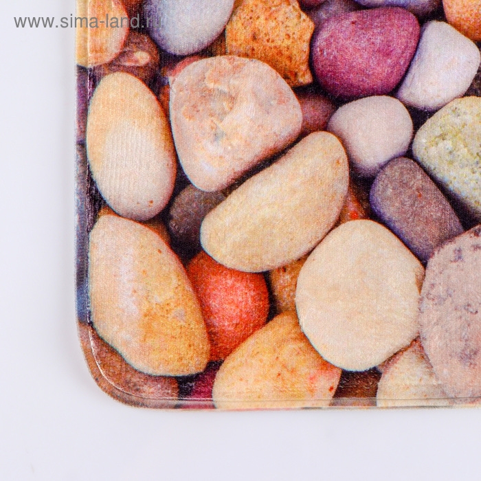 Коврик Доляна «Камни», 40×60 см