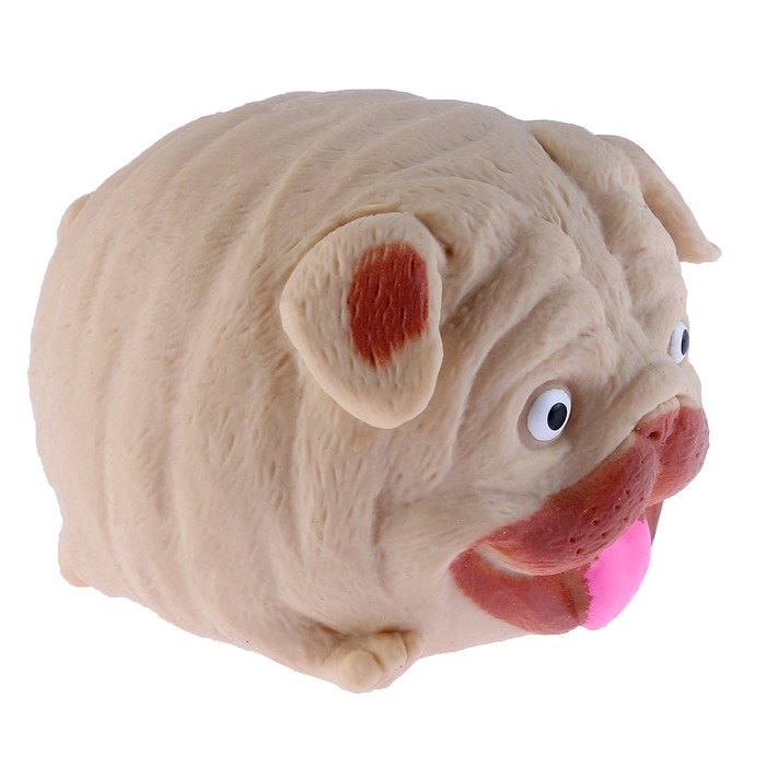 Мялка «Собачка» с пастой, цвета МИКС Мялка «Собачка» с пастой, цвета МИКС