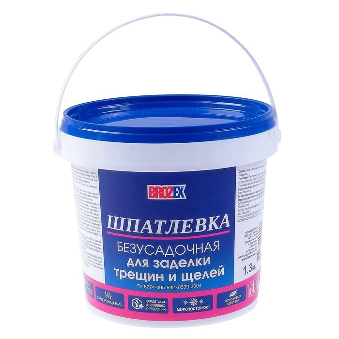 Шпатлёвка для щелей Brozex, 1,3 кг Шпатлёвка для щелей Brozex, 1,3 кг