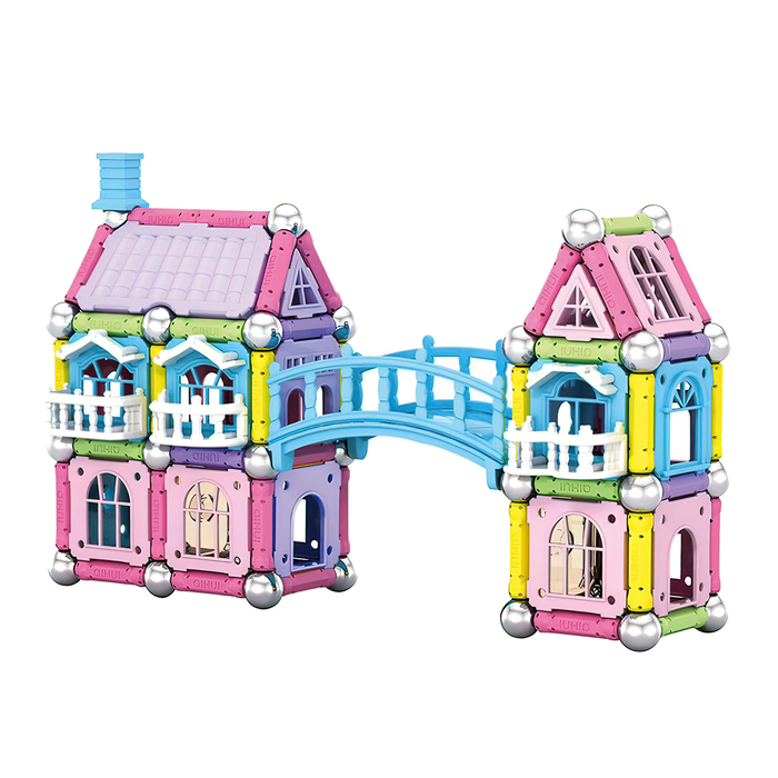 Конструктор магнитный «Построй свой дом», 150 деталей Конструктор магнитный «Построй свой дом», 150 деталей