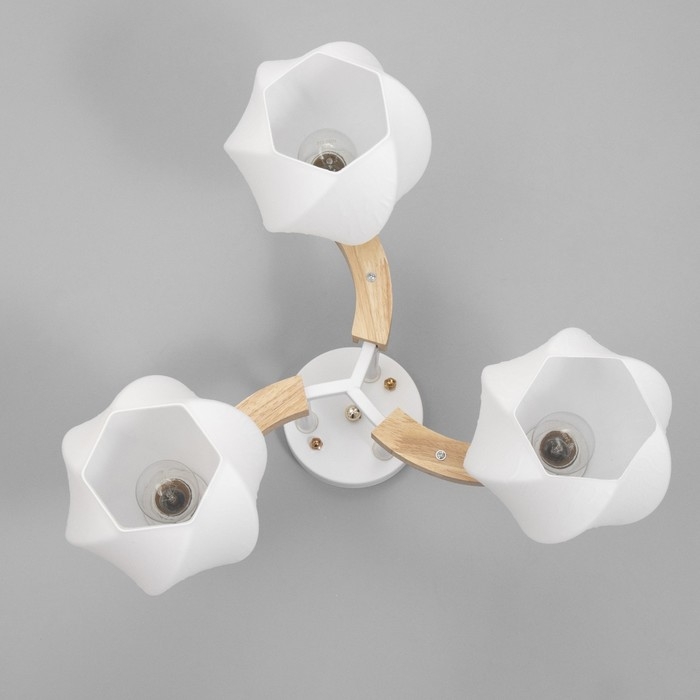 Люстра Люстра "Антер" 3хЕ27 40Вт белый 48х48х27 см BayerLux