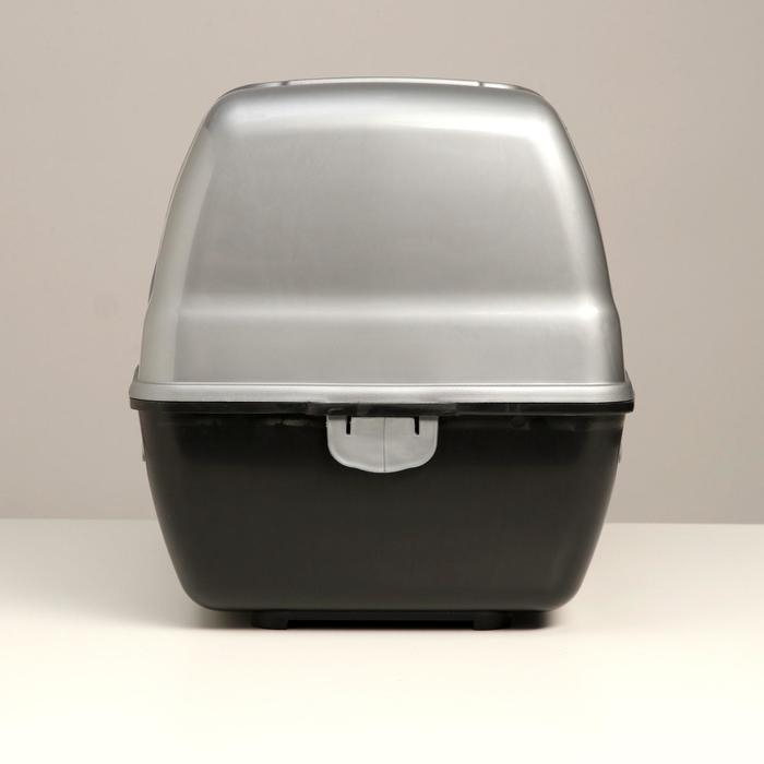 Переноска для животных  Переноска для животных "Сириус", 33,5 х 31 х 50 см, серый перламутр