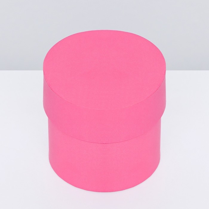 Шляпная коробка розовая, 10 х 10 см Шляпная коробка розовая, 10 х 10 см