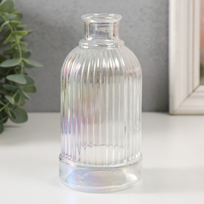 Диффузор для эфирных масел Диффузор для эфирных масел "Вертикаль" 200 мл прозрачный перламутр 6,2х6,2х12,5 см