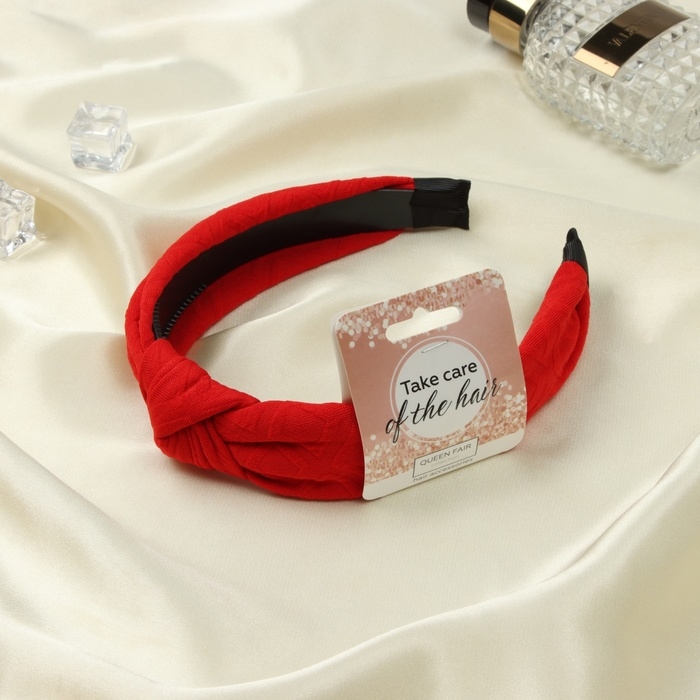 Ободок для волос Ободок для волос "Рейчел" 2,5 см, красный