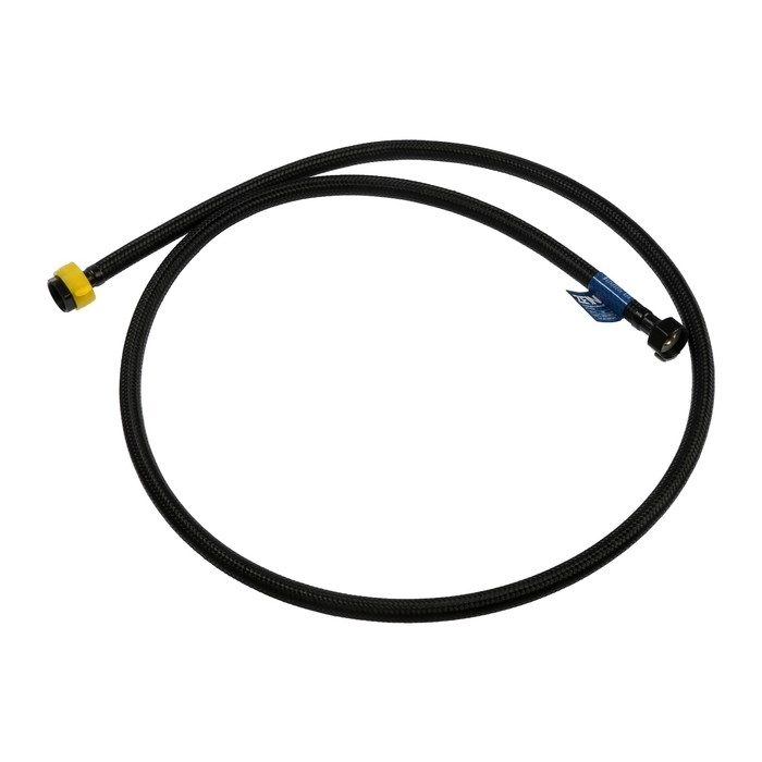 Подводка гибкая для воды ZEIN engr, нейлон, 1/2 Подводка гибкая для воды ZEIN engr, нейлон, 1/2", гайка-гайка, 150 см, с ключом, черная