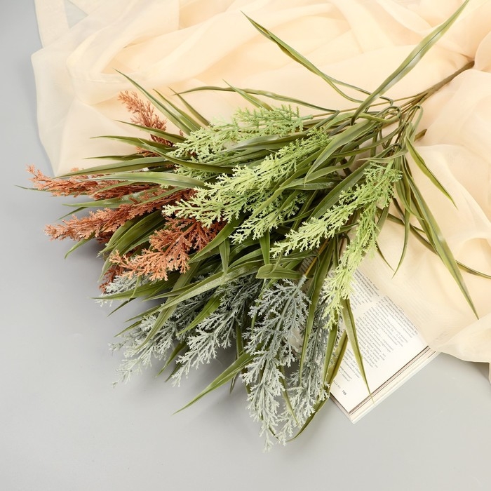 Букет "Туя декоративная" 34 см, микс