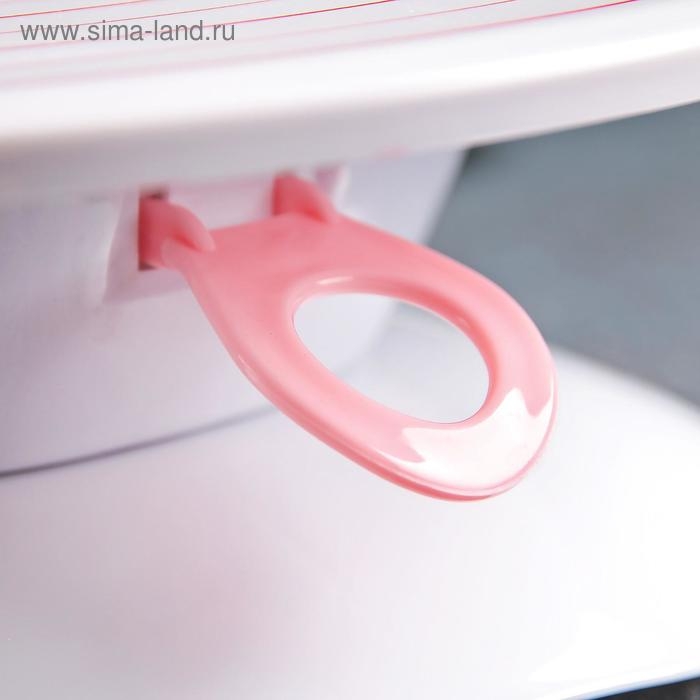 Подставка для торта вращающаяся, d=32 см, с разлиновкой и стоппером, цвет МИКС Подставка для торта вращающаяся, d=32 см, с разлиновкой и стоппером, цвет МИКС