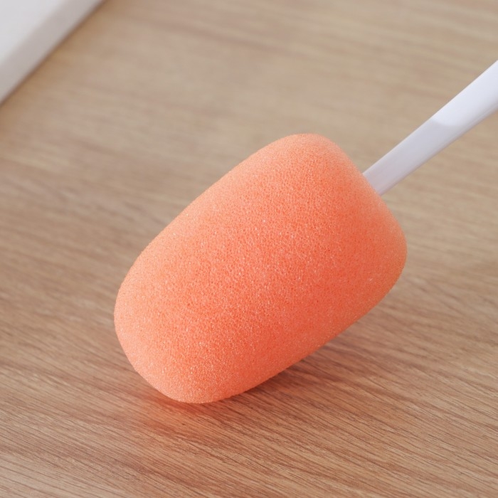 Ершик - щётка для мытья посуды, с двумя дополнительными щетками, губка 5 см, длина 28 см Ершик - щётка для мытья посуды, с двумя дополнительными щетками, губка 5 см, длина 28 см