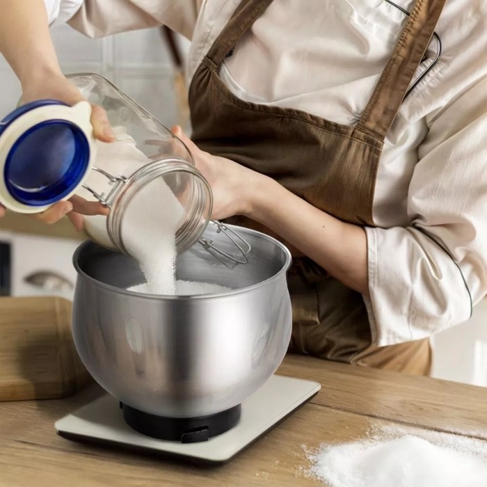 Миксер Kitfort КТ-3470, планетарный, 700 Вт, 4 л, 6 скоростей, чёрно-серебристый Миксер Kitfort КТ-3470, планетарный, 700 Вт, 4 л, 6 скоростей, чёрно-серебристый