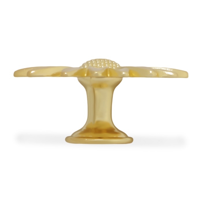 Ручка-кнопка CAPPIO PRO Ручка-кнопка CAPPIO PRO "Ромашка" 52 x 52 мм, цвет золото