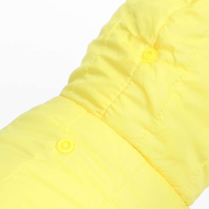Комбинезон "Пушок", размер XL (ДС 40 см, ОГ 52, ОШ 40 см), жёлтый
