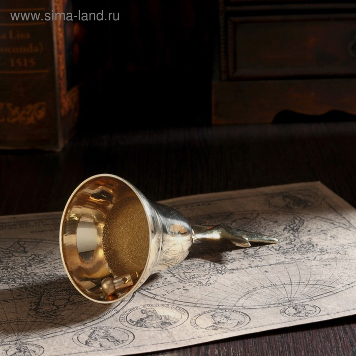 Колокольчик  Колокольчик "Звезда" латунь 6,5х6,5х12,5 см