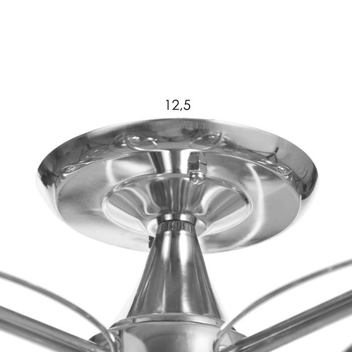 Люстра Люстра "Эйприл" 5х40Вт Е27 Хром 51х51х24см