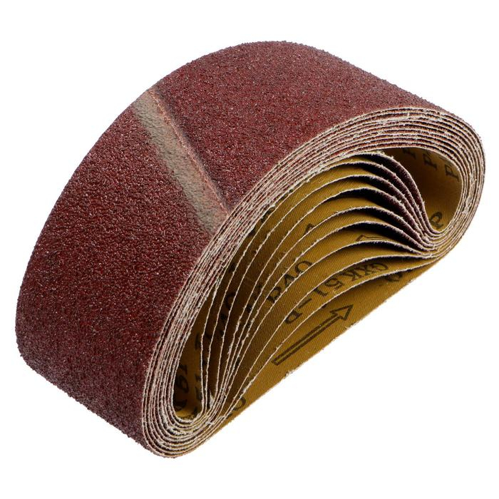 Лента абразивная бесконечная ТУНДРА, на тканевой основе, 75 х 533 мм, Р40, 10 шт. Лента абразивная бесконечная ТУНДРА, на тканевой основе, 75 х 533 мм, Р40, 10 шт.