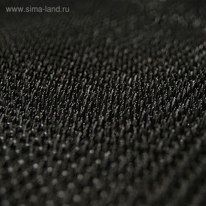 Покрытие ковровое щетинистое «Травка», 0,9×15 м, в рулоне, цвет чёрный Покрытие ковровое щетинистое «Травка», 0,9×15 м, в рулоне, цвет чёрный