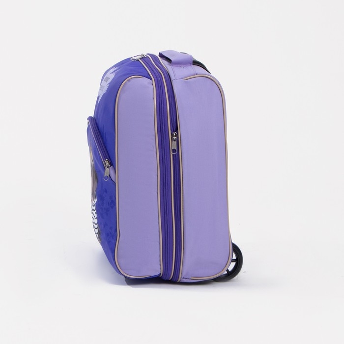 Чемодан детский 34 л (XS) Sacvoyage, отдел на молнии, цвет сиреневый Чемодан детский 34 л (XS) Sacvoyage, отдел на молнии, цвет сиреневый