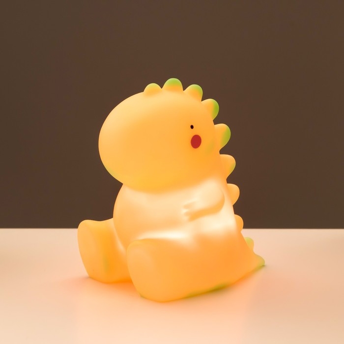 Ночник  Ночник "Динозаврик" LED от батареек 3xLR44 МИКС 10,5х8х11 см