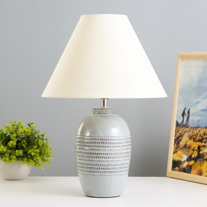 Настольная лампа Настольная лампа "Ноеми" Е14 40Вт 27,5х27,5х39 см RISALUX