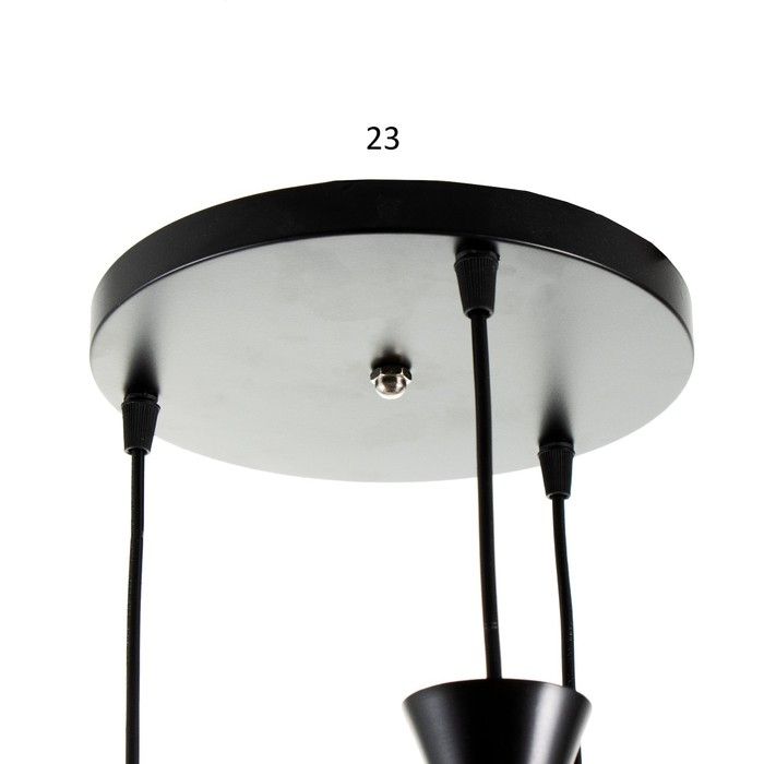 Светильник BayerLux Светильник BayerLux "Ковальце" 3хЕ27 40Вт черный 33х33х35-120см