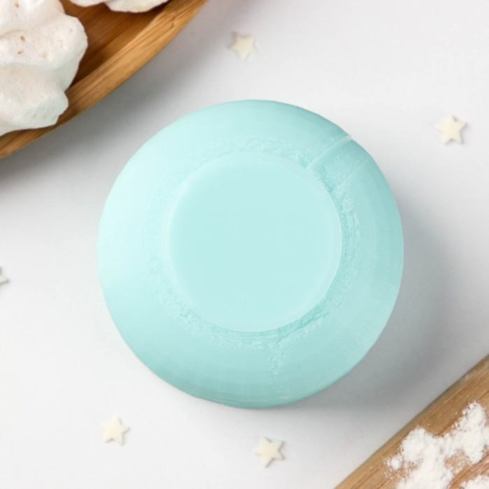 Силиконовый молд Цветок «Пион», d=6 см высота 3,2 см, цвет бирюзовый Силиконовый молд Цветок «Пион», d=6 см высота 3,2 см, цвет бирюзовый