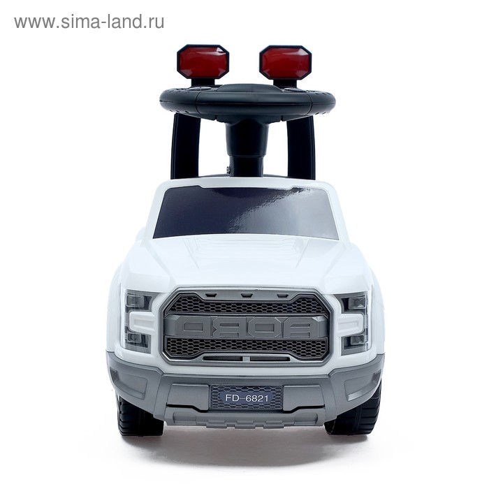 Толокар «Джип», цвет белый Толокар «Джип», цвет белый