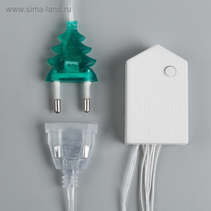 Гирлянда «Занавес» 2 х 3 м, IP20, прозрачная нить, 720 LED, свечение белое, 8 режимов, 220 В Гирлянда «Занавес» 2 х 3 м, IP20, прозрачная нить, 720 LED, свечение белое, 8 режимов, 220 В