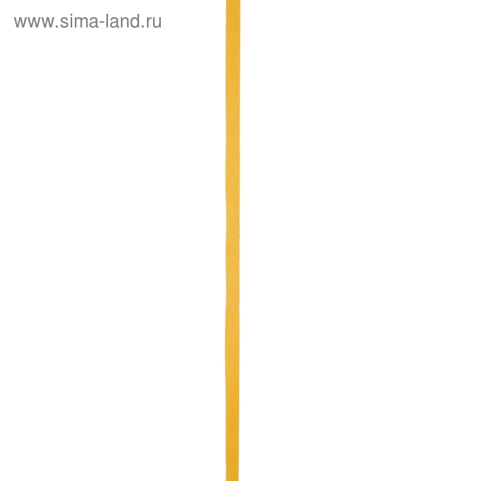 Лента для декора и подарков 0,5 см х 500 м, жёлтая Лента для декора и подарков 0,5 см х 500 м, жёлтая