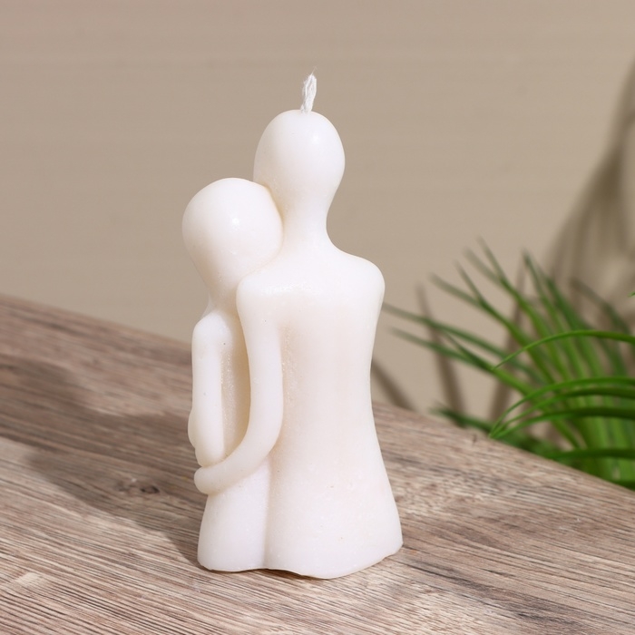 Свеча  Свеча "Двое" 5х7х14 см, соевый воск