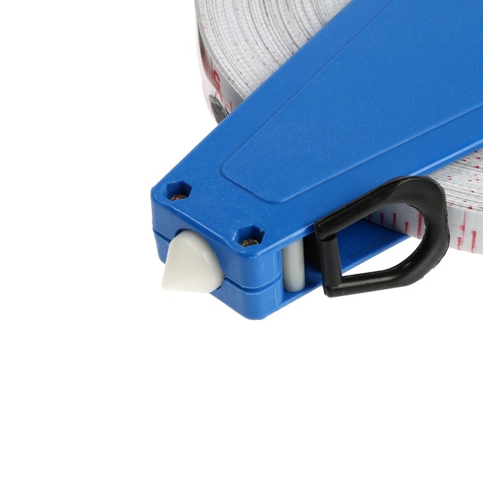 Рулетка геодезическая ТУНДРА, фиберглассовая лента, 100 м Рулетка геодезическая ТУНДРА, фиберглассовая лента, 100 м