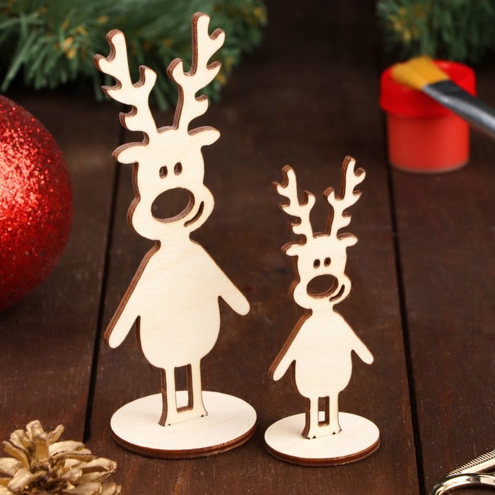 Набор для творчества Набор для творчества "Олени", 2шт, 130 х 50, 90 х 33 мм