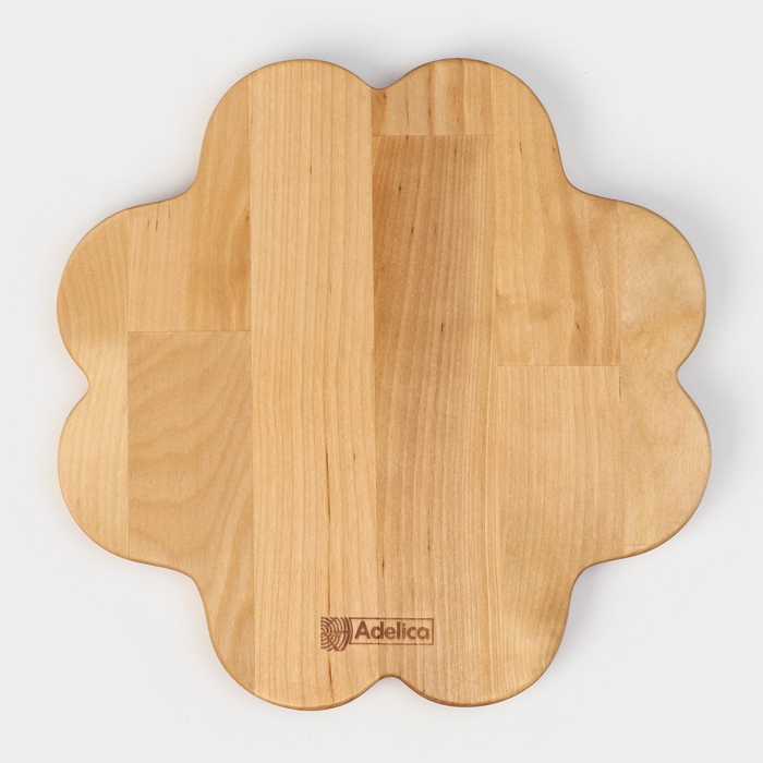 Менажница деревянная авторская Adelica «Сердце», 22×22×1,8 см, пропитана минеральным маслом, берёза Менажница деревянная авторская Adelica «Сердце», 22×22×1,8 см, пропитана минеральным маслом, берёза