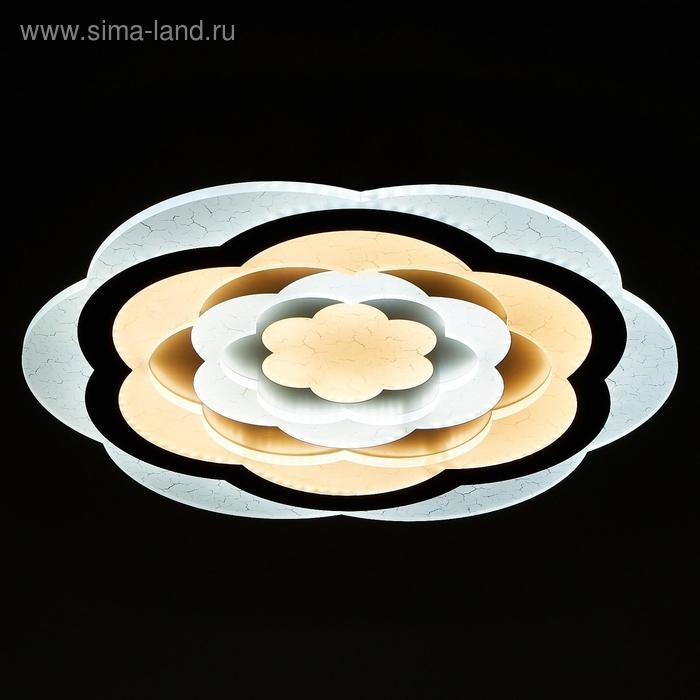 Светильник c ПДУ 69538/1 LED 122Вт диммер белый 50х50х6,5 см BayerLux