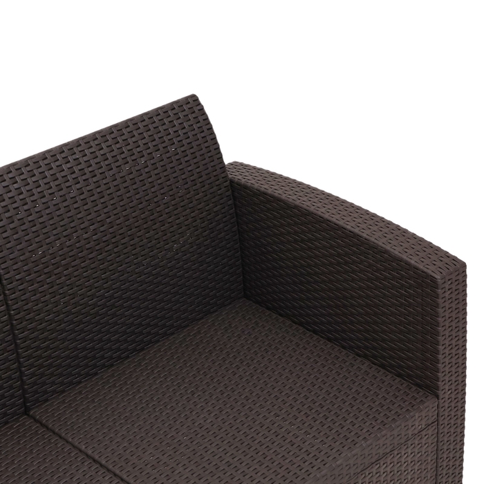 Диван садовый Бора 3-х местный 172 х 66 х 76 см, венге Диван садовый Бора 3-х местный 172 х 66 х 76 см, венге